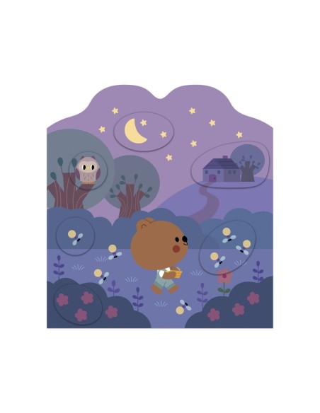 Cuaderno de Pegatinas El Bosque Janod