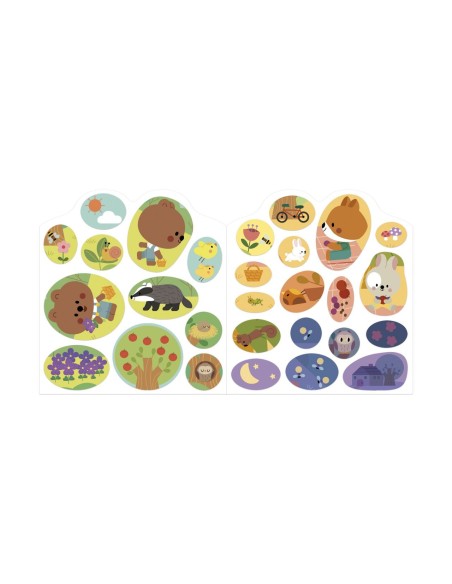 Cuaderno de Pegatinas El Bosque Janod