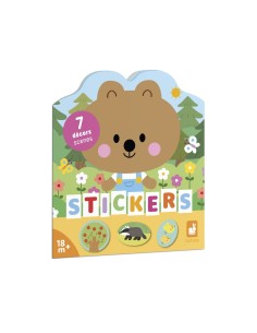 Cuaderno de Pegatinas El Bosque Janod