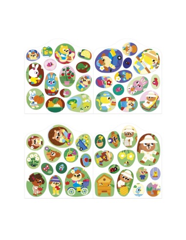 Cuaderno de Pegatinas El Jardin Janod