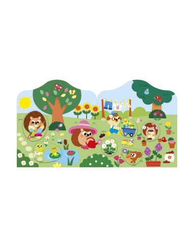 Cuaderno de Pegatinas El Jardin Janod