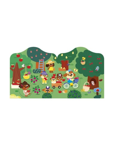 Cuaderno de Pegatinas El Jardin Janod