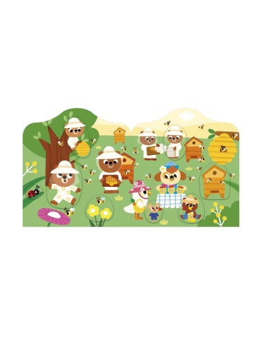 Cuaderno de Pegatinas El Jardin Janod