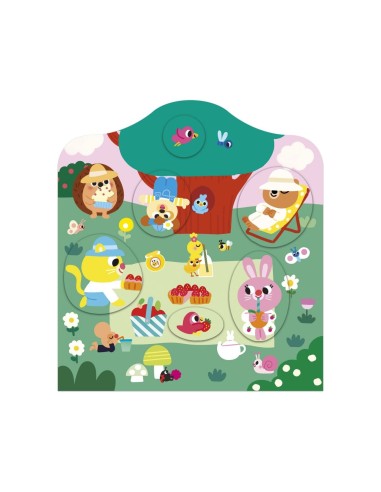 Cuaderno de Pegatinas El Jardin Janod