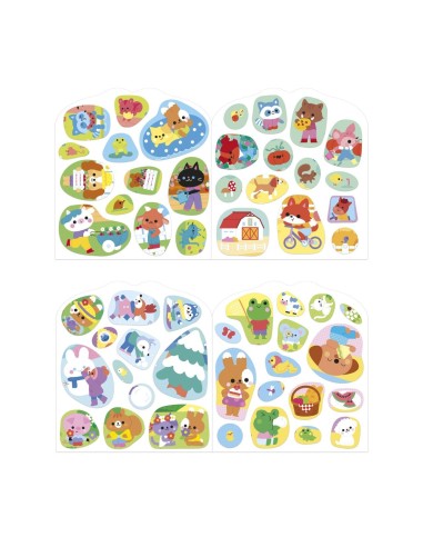 Cuaderno de Pegatinas El Campo Janod