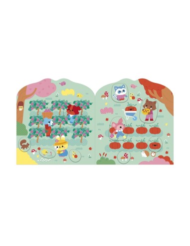 Cuaderno de Pegatinas El Campo Janod