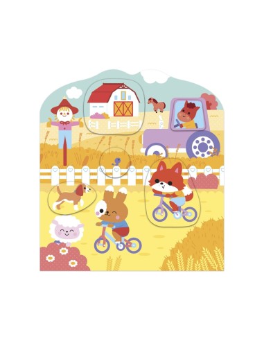 Cuaderno de Pegatinas El Campo Janod