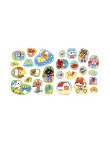 Cuaderno de Pegatinas El Campo Janod