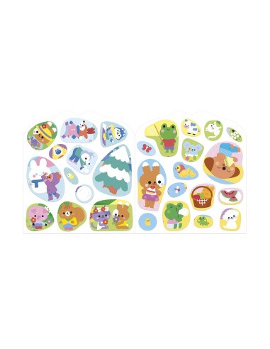 Cuaderno de Pegatinas El Campo Janod