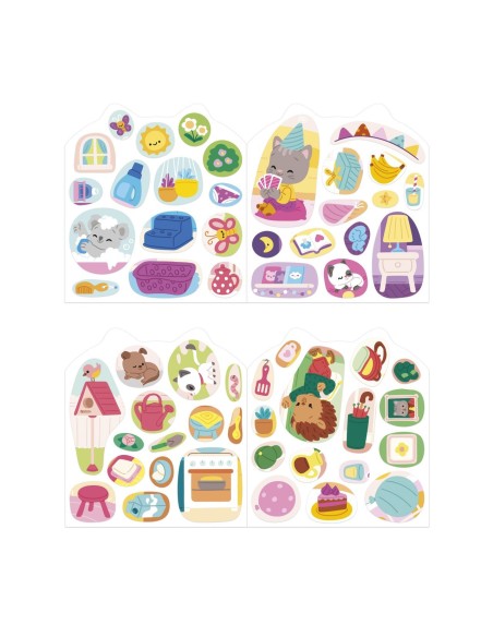 Cuaderno de Pegatinas La Casa Janod