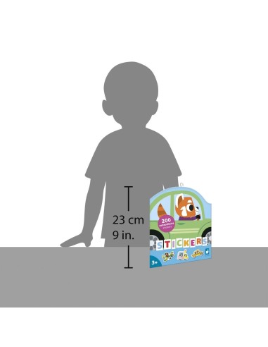 200 Pegatinas Vehiculos Janod