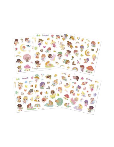 200 Pegatinas Hadas Janod