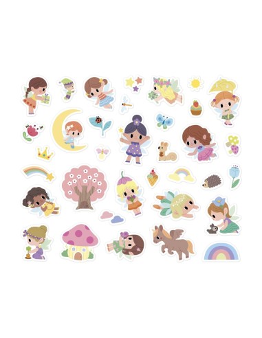 200 Pegatinas Hadas Janod
