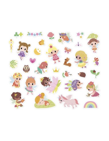 200 Pegatinas Hadas Janod