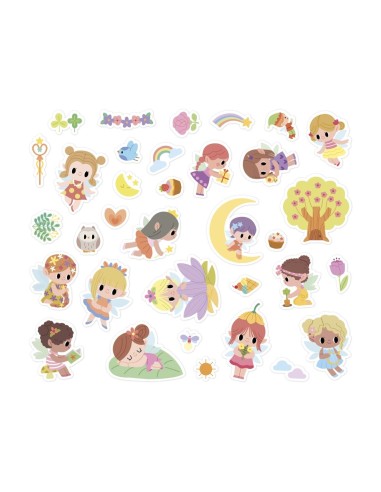 200 Pegatinas Hadas Janod