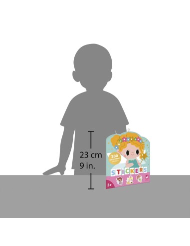 200 Pegatinas Hadas Janod