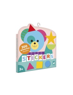 300 Pegatinas Formas Geometricas Janod