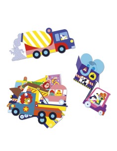 50 Pegatinas Vehiculos Janod 2