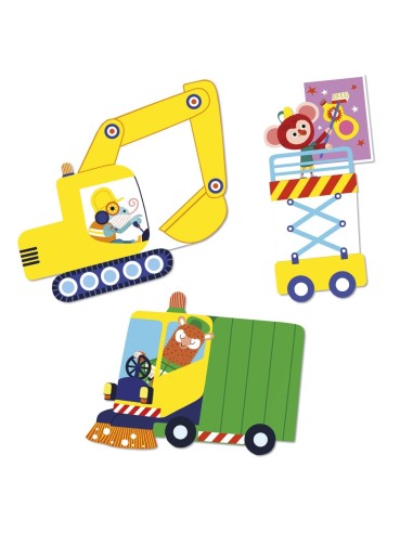 50 Pegatinas Vehiculos Janod