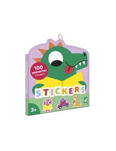 100 Pegatinas Dinosaurio Janod