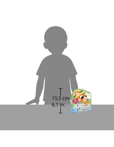 50 Pegatinas Grandes Granja Janod