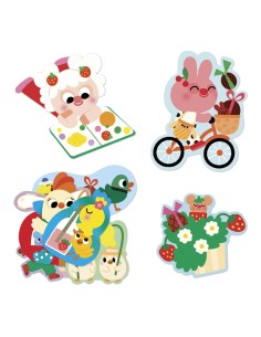 50 Pegatinas Grandes Primavera Janod 2