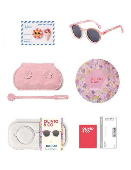 Gafas de sol oval floral reverie 3-5 a