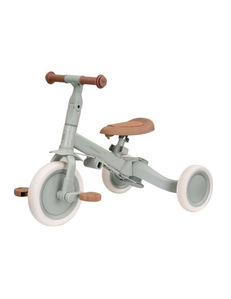 Triciclo con barra Verde little dutch