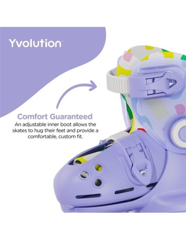 Patines TWISTA Lila T.30-34 Yvolution