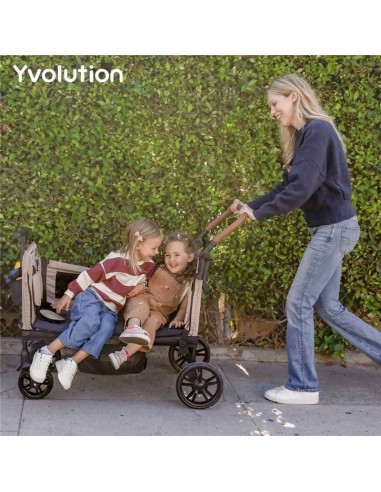 Wagon transporte verde yvolution