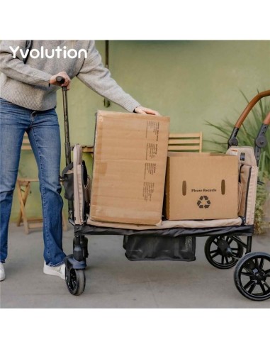 Wagon transporte verde yvolution