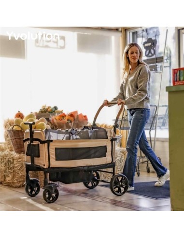 Wagon transporte verde yvolution