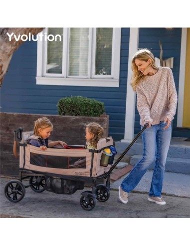 Wagon transporte verde yvolution