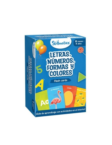 Letras, números, formas y colores