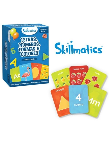 Letras, números, formas y colores