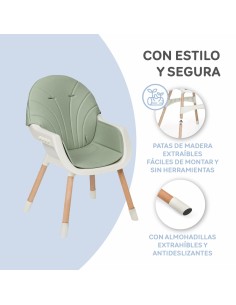 Trona para bebé Mika Verde 2