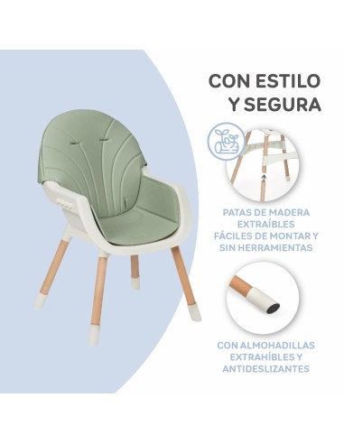 Trona para bebé Mika Verde