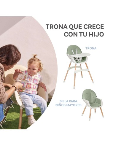 Trona para bebé Mika Verde