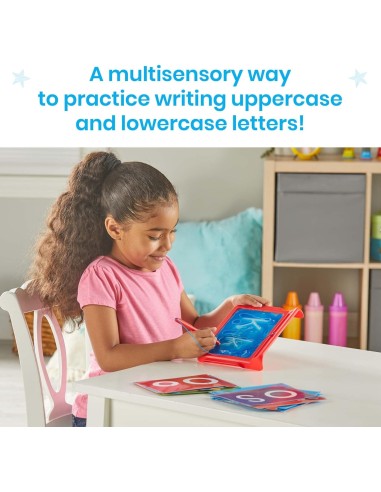 Pizarra sensorial para trazar letras