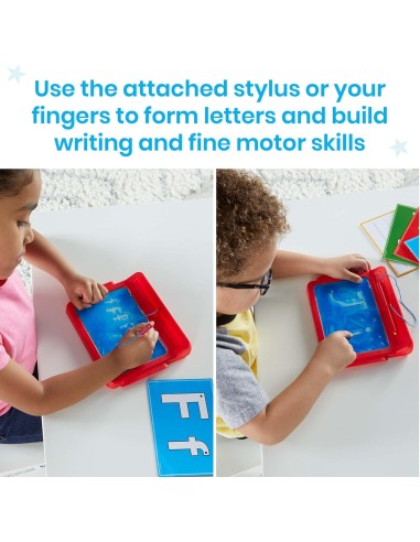 Pizarra sensorial para trazar letras