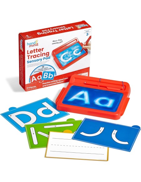Pizarra sensorial para trazar letras