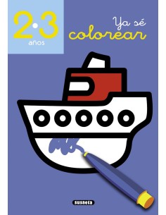 Ya sé colorear 2-3 años