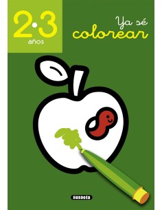 Ya sé colorear 2-3 años
