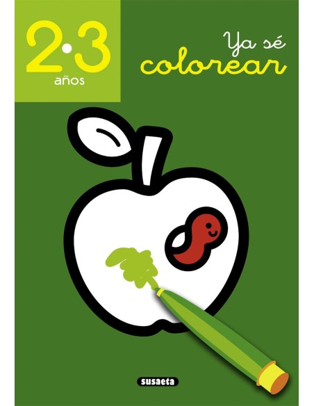 Ya sé colorear 2-3 años