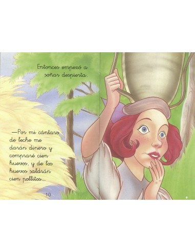 Empiezo a Leer La lechera y el cántaro de leche