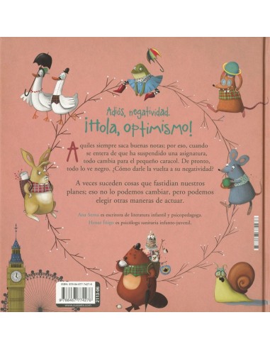 Adiós, negatividad. ¡Hola, optimismo!