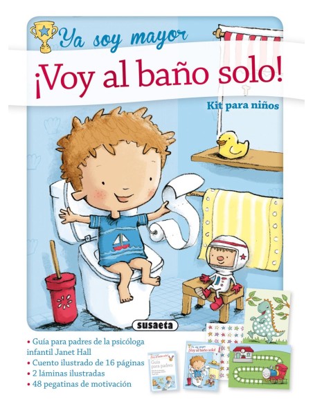 Voy al baño solo!