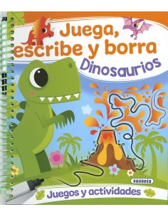 Juega, Escribe y Borra  Dinosaurios