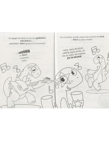 El dino Totó quiere ser artista