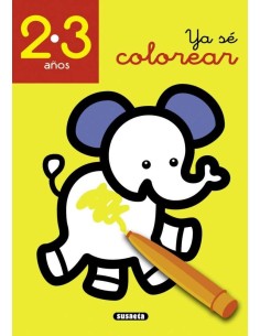 Ya sé colorear 2-3 años